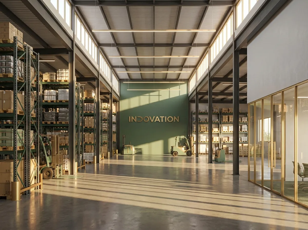 Indovation modern industrial facility