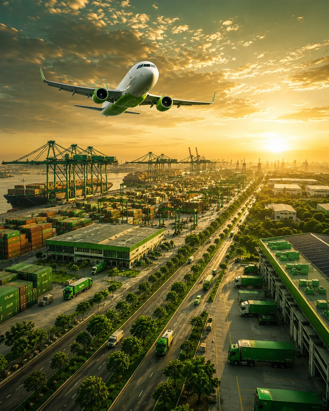 Indovation cargo handling and export operations